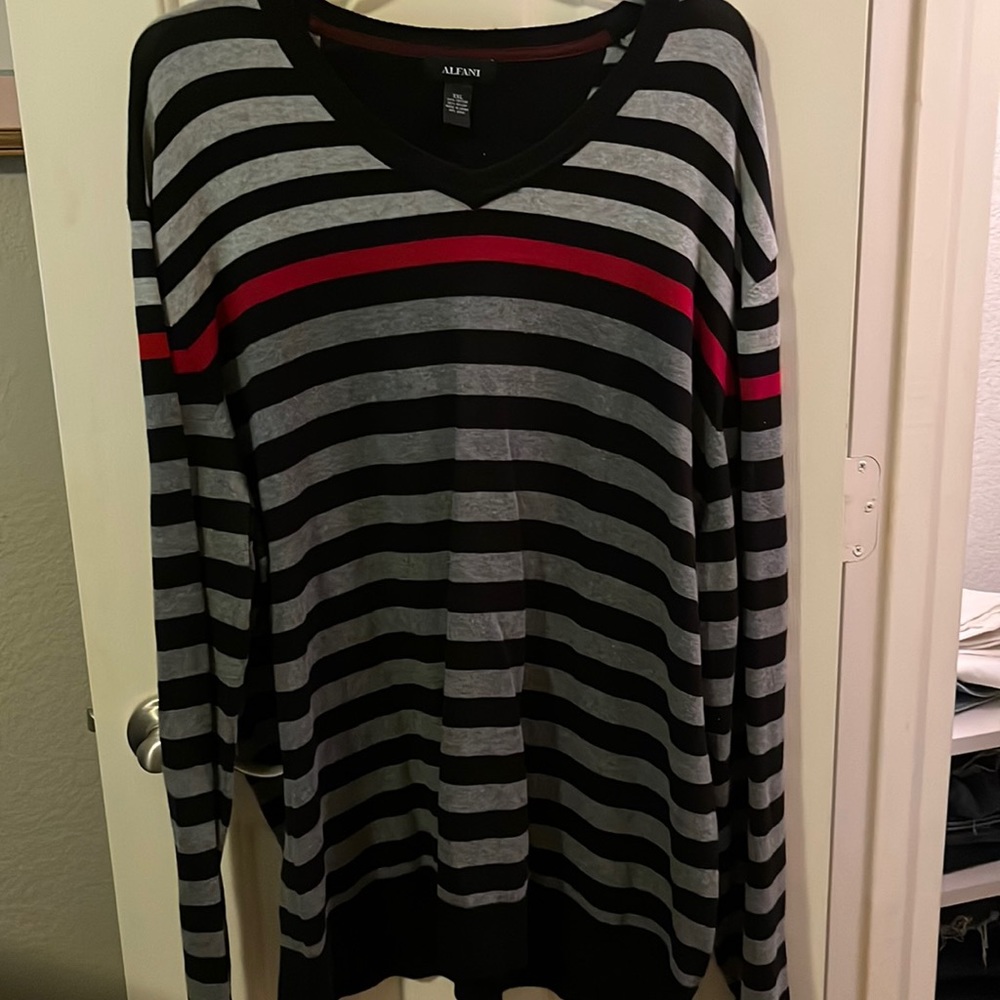 Alfani Men's Striped Sweater